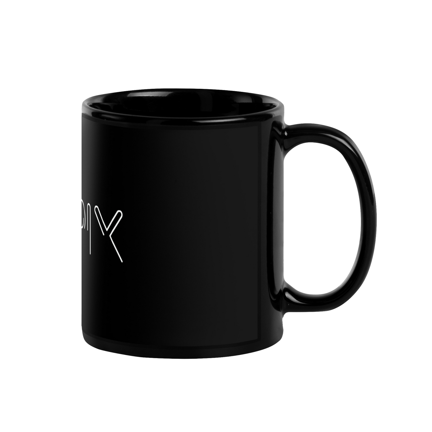 Black Glossy Mug