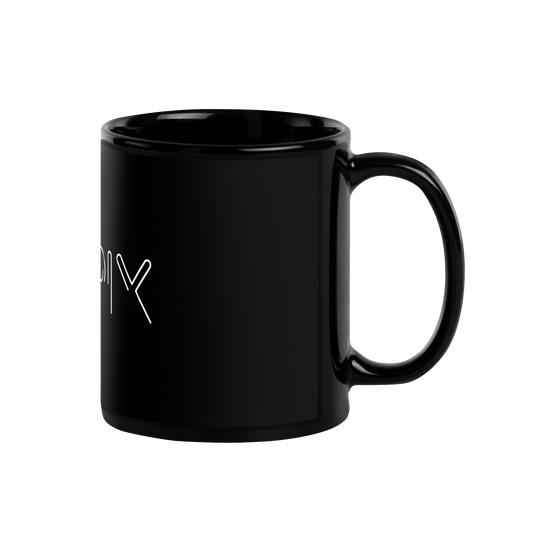 Black Glossy Mug